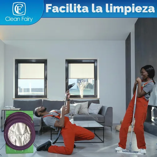 Vista 5 de Paquete de 10 bolsas de vacío compatibles con modelos ProTeam Coachvac MegaVac y Super CoachVac, repuesto para pieza #100331 10Qt Intercept Micro