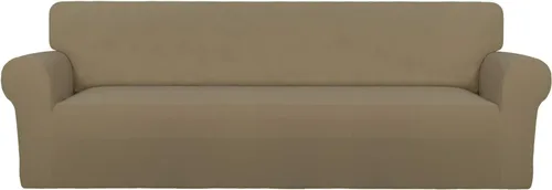 Vista 31 de PureFit Funda súper elástica para sofá reclinable con bolsillo, funda de sofá suave y antideslizante de elastano, lavable, protector de muebles