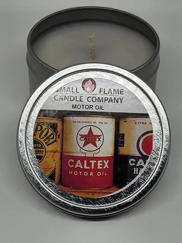 Vista 6 de Vela de soja natural hecha a mano de Small Flame Candle Company (vainilla frambuesa negra)