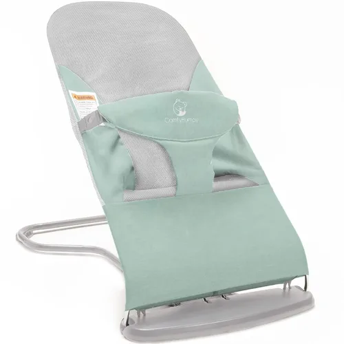 Vista 12 de ComfyBumpy Asiento Ergonómico Saltarín para Bebé - Silla Saltarina Segura y Portátil con Posiciones de Altura Ajustables - Asiento Saltarín