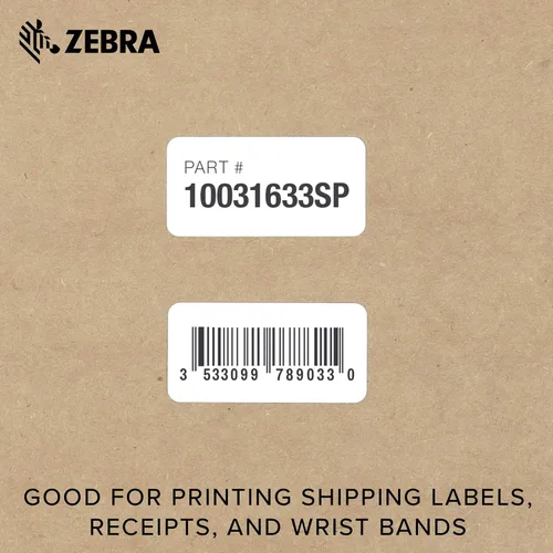 Vista 7 de Zebra Technologies ZD41022-D01E00EZ impresora, ZD410, DT, 2", 203 Dpi, Us Cord, USB, con módulo Ethernet instalado