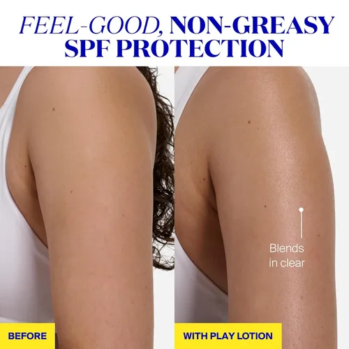 Vista 4 de Supergoop! PLAY Everyday SPF 30 Loción – 2.4 oz – Protector solar de amplio espectro – Protector solar resistente al agua y al sudor para cuerpo