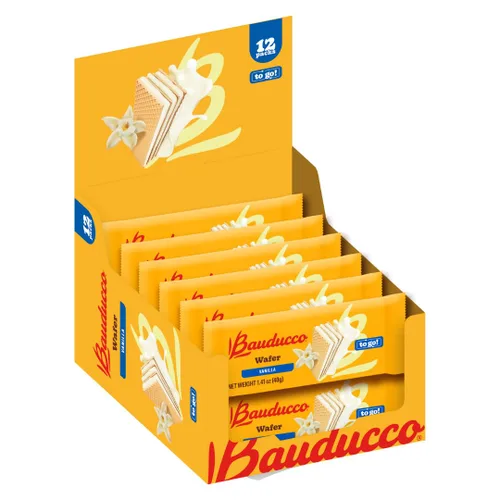 Vista 18 de Bauducco Galletas de Chocolate - Obleas Crujientes con 3 Capas Deliciosas, Indulgentes y Lujosas de Crema con Sabor a Chocolate - Dulce y Sabroso