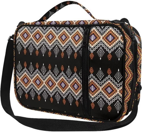 Funda para la Biblia, funda portátil para la Biblia para mujer con asa para el hombro, funda de transporte resistente para la Biblia, Patrón Patrón