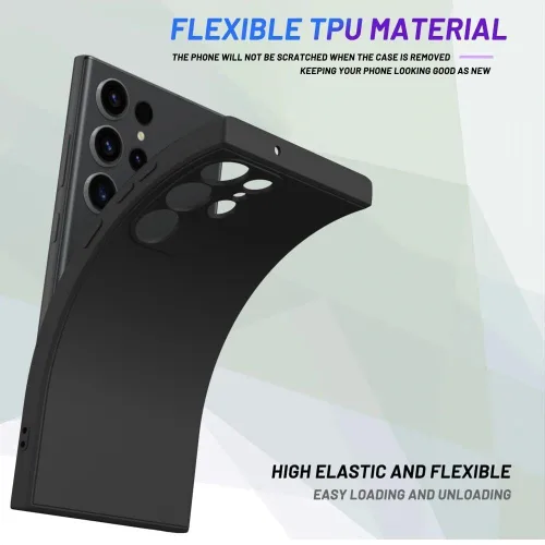 Vista 850 de Funda para Samsung Galaxy Note 8, color negro, resistente a los arañazos con tacto suave, delgada funda delgada para Samsung Galaxy Note 8