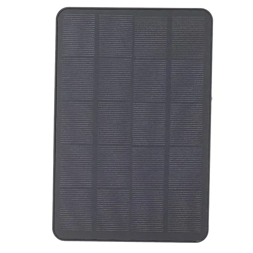 Vista 7 de 10W Panel Solar ABS Cámara al aire libre Cargador solar con interfaz micro USB para varios aparatos de baja potencia (negro)