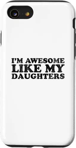 Vista 18 de Im Awesome Like My Daughters Funny Mom Dad Parent Case for iPhone 16