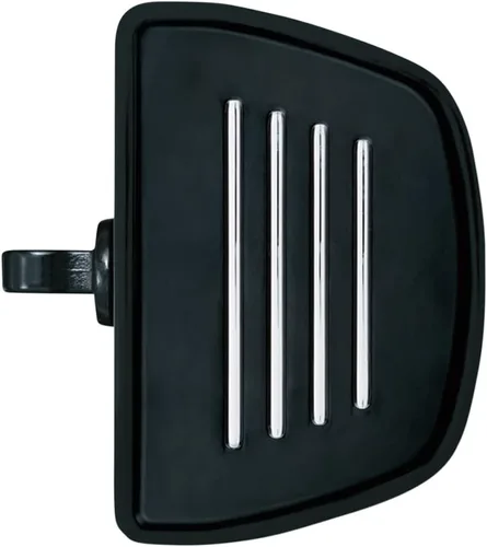 Vista 4 de Kuryakyn 7578 Componente de control de pie de motocicleta: Mini tablas de suelo premium con adaptadores de montaje macho, negro brillante, 1 par