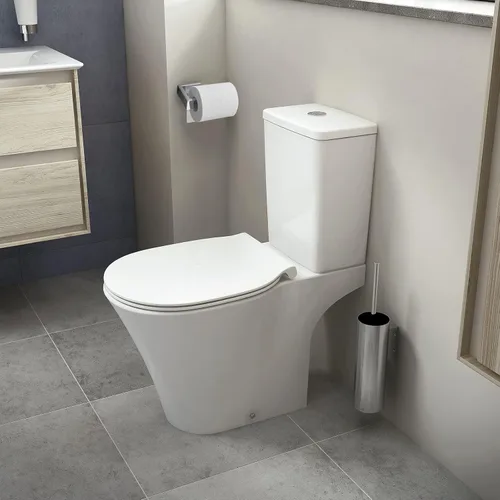 Vista 5 de Fapully Juego de accesorios de baño de 5 piezas de acero inoxidable montado en la pared, acabado cromado pulido