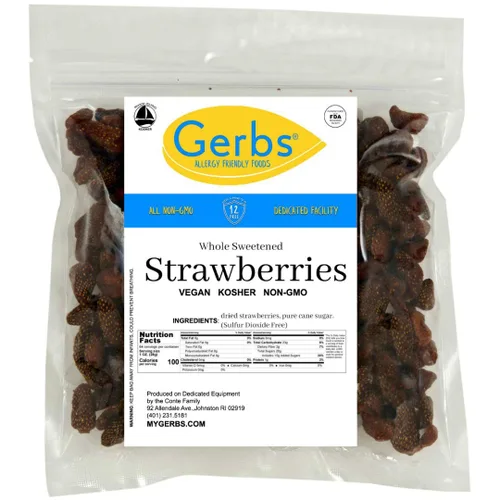 Vista 64 de Frutas secas GERBS, Top 14 libres de alergia alimentaria, sin sulfuro, sin conservantes, sin OMG, vegano