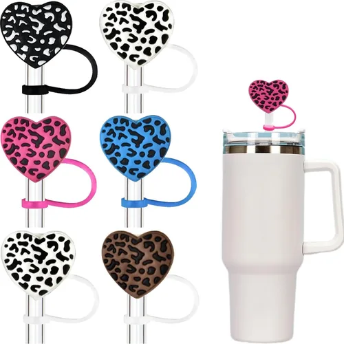 Vista 11 de Haundry Stanley Cup - Juego de 6 fundas de popote para vaso Stanley, compatibles con vaso Stanley de 40 onzas, puntas de popote de silicona