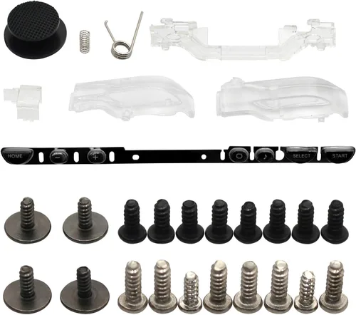 Vista 7 de OSTENT Carcasa completa Shell Faceplate piezas de repuesto para Sony PSP 2000 Consola Color Negro