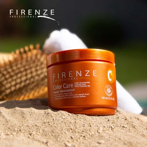 Vista 2 de Firenze Professional Tratamiento de mascarilla para el cuidado del color con extracto de manzanilla y provitamina B5