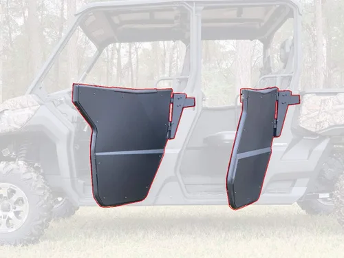 Vista 6 de Rival Half Doors - Compatible con Can Am 17-21 Defender Max 500 800 1000 HD 5 8 10