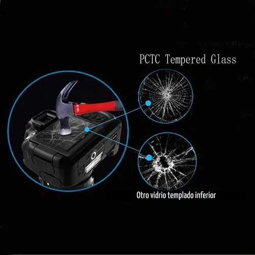Vista 2 de PCTC Protector de pantalla compatible con Sony alpha A6600 A6100 A6400 A6000 A6300 A5000 Nex-7 NEX-6 NEX-5, [paquete de 3] vidrio templado de dureza