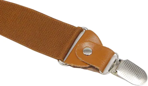 Vista 5 de Doloise Tirantes elásticos ajustables en X estilo espalda para hombres y mujeres con fuertes clips de metal