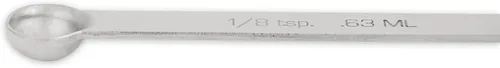 Vista 2 de RSVP International Endurance Kitchen Collection - Cuchara medidora de acero inoxidable, apta para lavavajillas, 1.125 cucharaditas