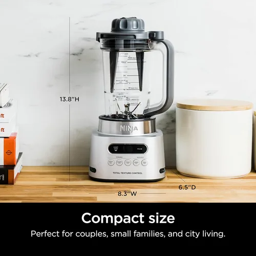 Vista 7 de Ninja SS151 TWISTi Blender DUO, batidora de alta velocidad de 1600 W, preparador de batidos y extractor de nutrientes* de 5 funciones para batidos