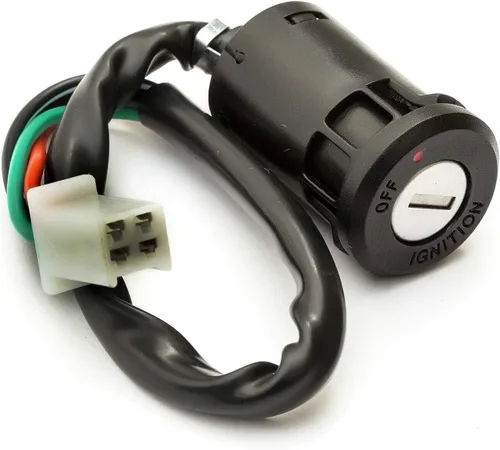 Vista 2 de HERIS Juego de llaves de interruptor de encendido de 4 pines con tapa para 50cc 70cc 90cc 110cc 125cc 150cc 200cc 250cc TaoTao SUNL Chinese ATV Dirt