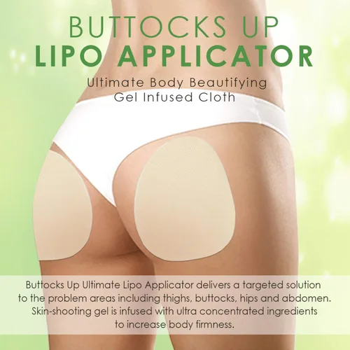 Vista 3 de Aplicador de solución anticelulítica reafirmante de glúteos que funciona para contornear y apretar el modelado (6 parches)