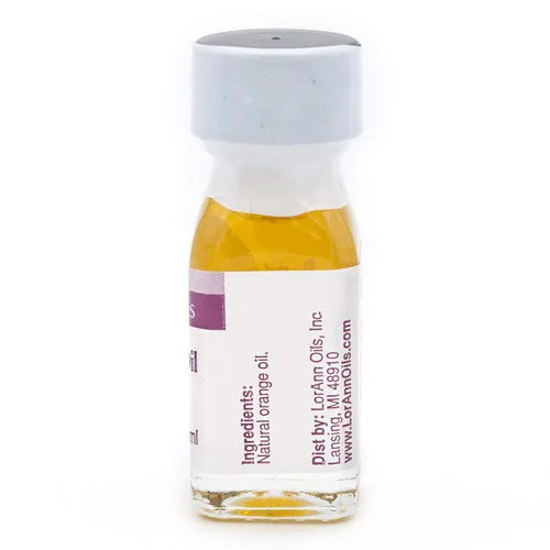 Vista 6 de LorAnn Aceite de Naranja SS, Sabor Natural, 1 botella de dram (0.0125 fl oz - 0.1 fl oz - 1 cucharadita)