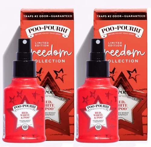 Vista 43 de Poo-Pourri Before-You-Go - Aerosol para inodoro, lluvia de bambú, 100 usos, desodorante de olor de baño con aceites esenciales para el hogar