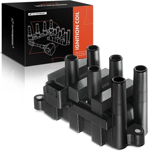 A-Premium Paquete de bobinas de encendido compatible con Ford, Mazda, Mercury - F-150 01-10, Ranger 01-08, Mustang 01-04, Cougar 01-02, B3000 01-08,