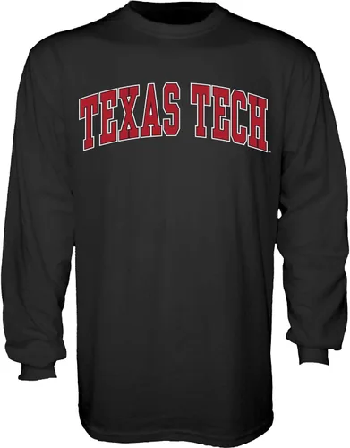 Vista 14 de Blue 84 NCAA Camiseta de Manga Larga para Hombre con Diseño Arqueado en Colores del Equipo