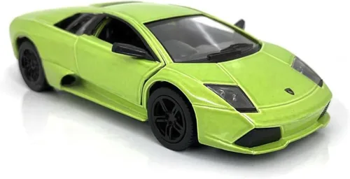 Vista 9 de Lamborghini Murcielago LP640 de metal fundido a presión, 5 pulgadas, escala 1/36, con acción Pull Back and Go