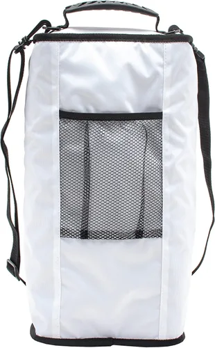 Vista 3 de geckobrands Verticool Cooler - Bolsa térmica suave portátil aislada con correa ajustable para el hombro, capacidad para 9 latas o 2 botellas