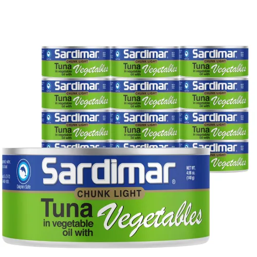 Vista 11 de Sardimar Atún Claro en Trozos (Jalapeño, Paquete de 6)