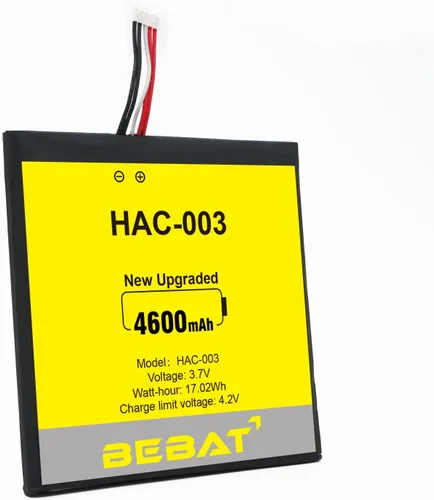 Vista 6 de HAC-003 Battery,4600mAh Replacement Battery for Switch 2017 Game Console HAC-001 HAC-A-BPHAT-C0 HAC-S-JP with Repair Tool Kit