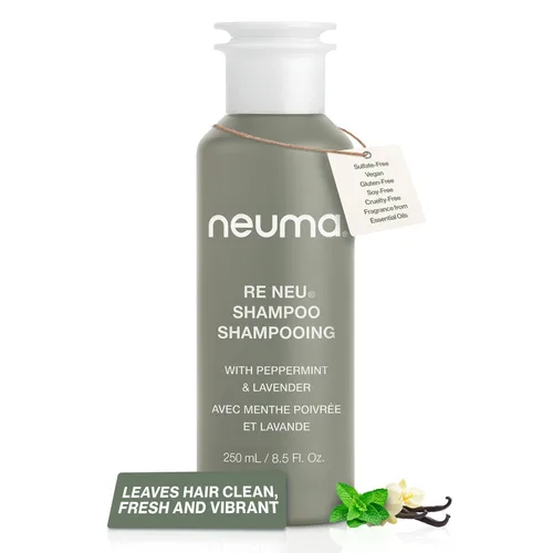 Vista 12 de Neuma Re Neu Sulfate-Free Shampoo for Build Up Removal & Scalp Care Clarifying Shampoo with Peppermint & Lavender Vegan & Color-Safe Formula for