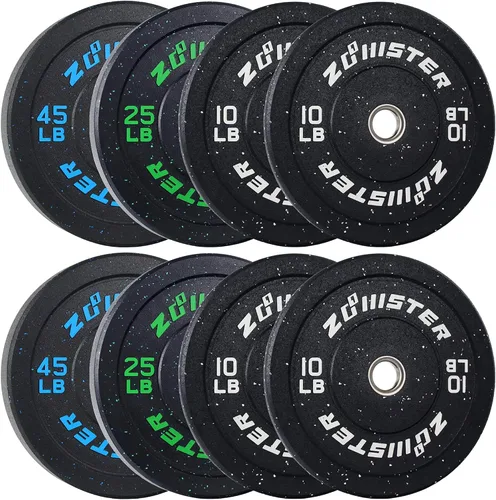 Vista 11 de 2-Inch Bumper Plate, Olympic Weight Plate HIGH BOUNCE