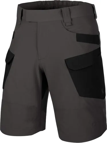 Vista 25 de helikon-tex Hombre Urban Tactical Pantalones Cortos 8.5" Taiga Verde