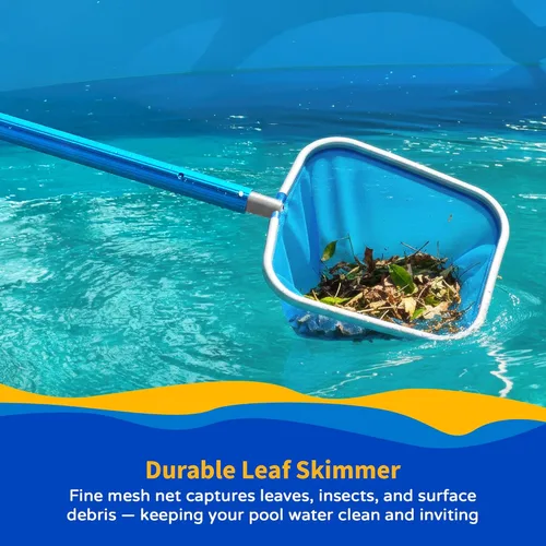 Vista 4 de Blue Wave NA394 Kit de mantenimiento grande para piscinas sobre el suelo