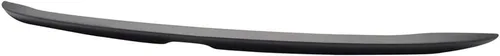 Vista 6 de IKON MOTORSPORTS, alerón para maletero compatible con Honda Accord 9th Sedan 4 puertas 2013-2017, estilo OE, plástico ABS negro mate, alerón