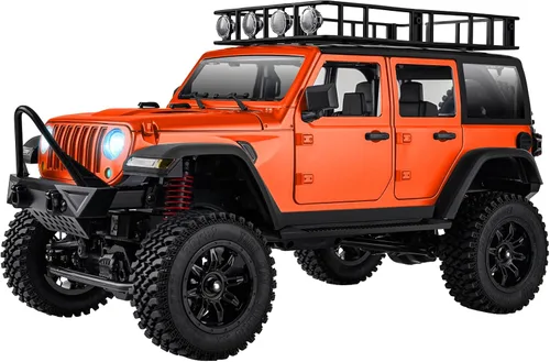 Vista 8 de ARRIS MN128 1/12 RC Rock Crawler 4WD Off-Road Jeep RTR Truck Negro