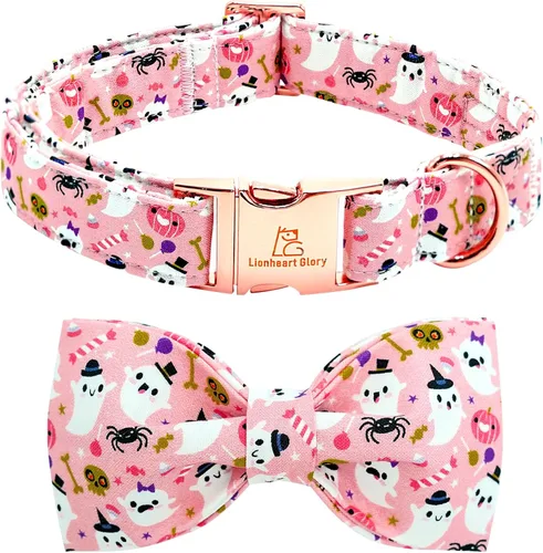 Vista 33 de Lionheart glory Collar de perro con bandera estadounidense, collar de lazo para perro del 4 de julio, resistente y ajustable, patriótico