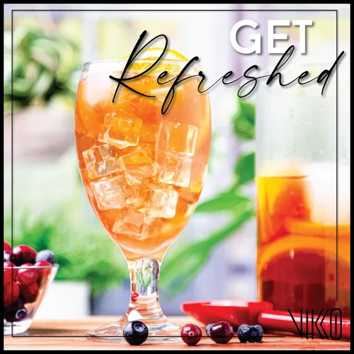 Vikko Classic Goblet - Vasos de fiesta de 20 onzas, juego de 6, cristalería duradera apta para lavavajillas