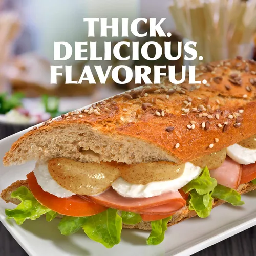 Vista 5 de GULDEN'S Mostaza Dijon Molida en Piedra Botella Exprimible, Apta para Dieta Cetogénica, 12 oz.