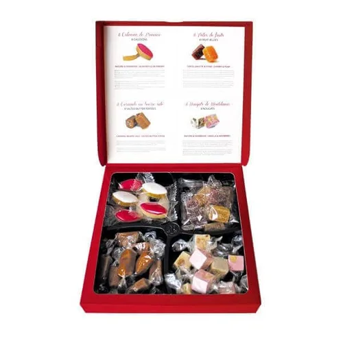 Vista 2 de Maxim's de Paris - Surtido gourmet de confitería francesa - Calissons, pastas de frutas, caramelos, turrones - 32 piezas, 6.9 onzas
