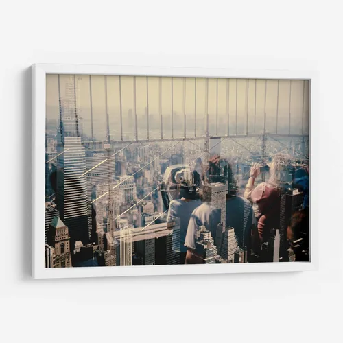 Vista 6 de Canvas Lab The telescope by Raúl Ruz 11 x 7 in Fine Art Framed Print, Frame Color: Black, With Mat