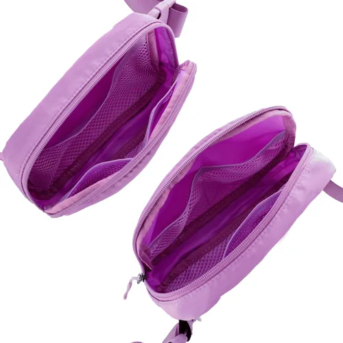 Vista 5 de Riñonera bandolera para mujer Everywhere, Púrpura, Riñonera para mujer