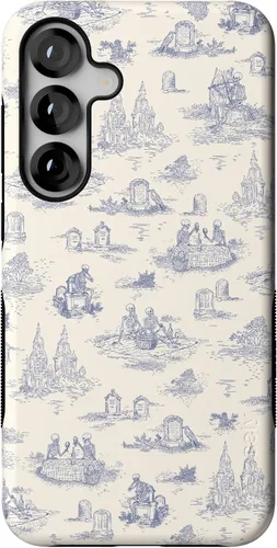 Vista 292 de Casely Funda para Galaxy S9 Postura de cadáver Yoga de esqueleto Diseño protector delgado esencial de doble capa