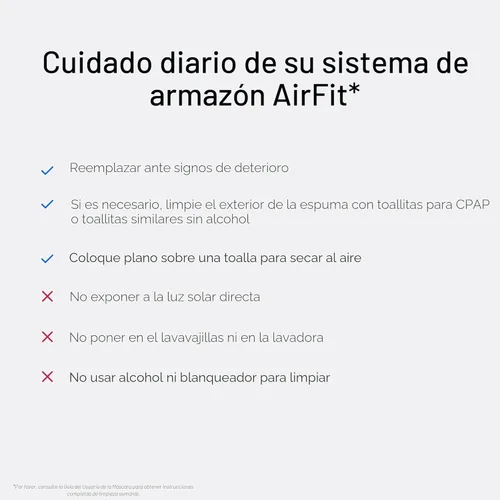 Vista 5 de ResMed AirFit N30i Sistema de marco estándar, cojín de codo y cuna nasal - Para máscara CPAP - Accesorios CPAP de repuesto - Marco estándar / cojín