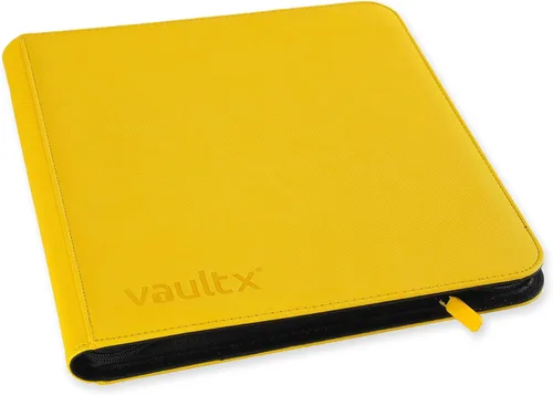 Vista 21 de Vault X Carpeta de álbum de 12 bolsillos con cremallera para cartas coleccionables, 480 tarjetas, material Premium Exo-Tec, 20 páginas de carga