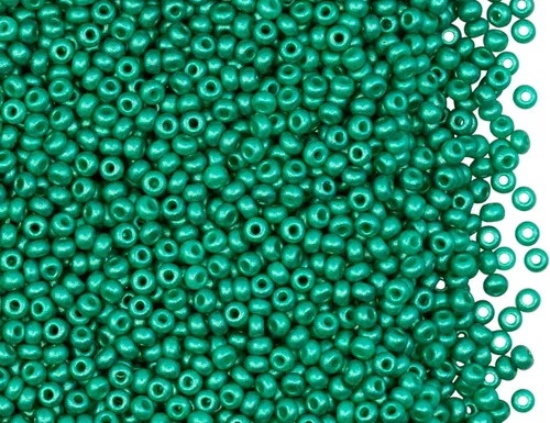 Vista 4 de Juego de 11/0 Rocailles 6x0.7oz (6x20g) Cuentas de Semillas de Vidrio Redondo Checa. Total 4.2 oz (120gr) Aprox. 15600 piezas