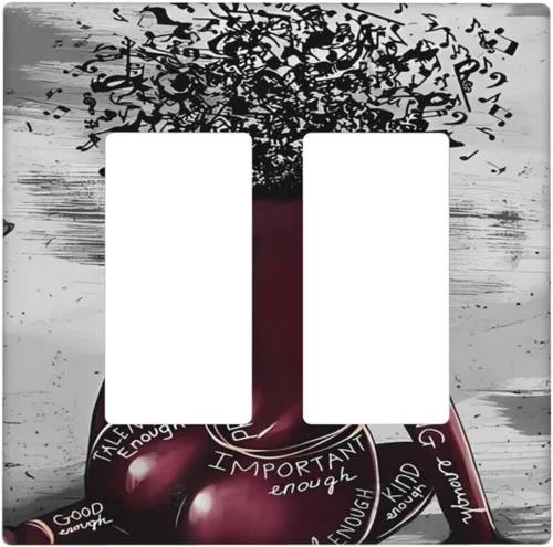 Vista 118 de Placa de Pared Tropical Océano Playa Azul Turquesa Tortuga Marina 1 Pandilla Cubiertas de Salida Duplex Receptáculo Placa Frontal Eléctrica