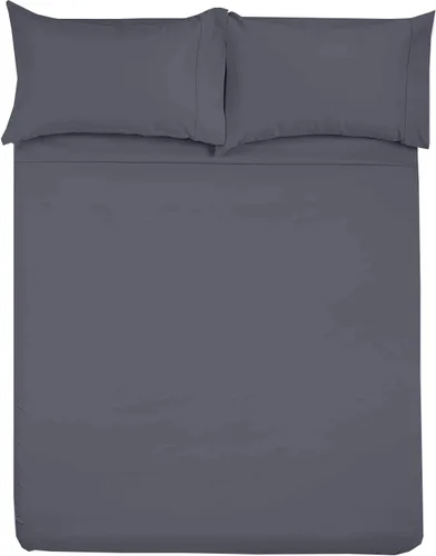 Vista 15 de Shreem Linen Juego de sábanas de microfibra para RV, 48x75 3/4 cama litera, burdeos sólido - Se ajusta a colchones de hasta 8 pulgadas